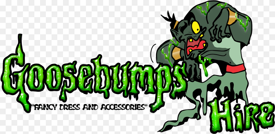 Goosebumps Hire Illustration, Green Png Image