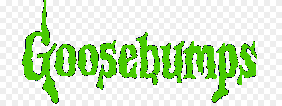 Goosebumps Logo Bright Green, Text, Grass, Plant Png
