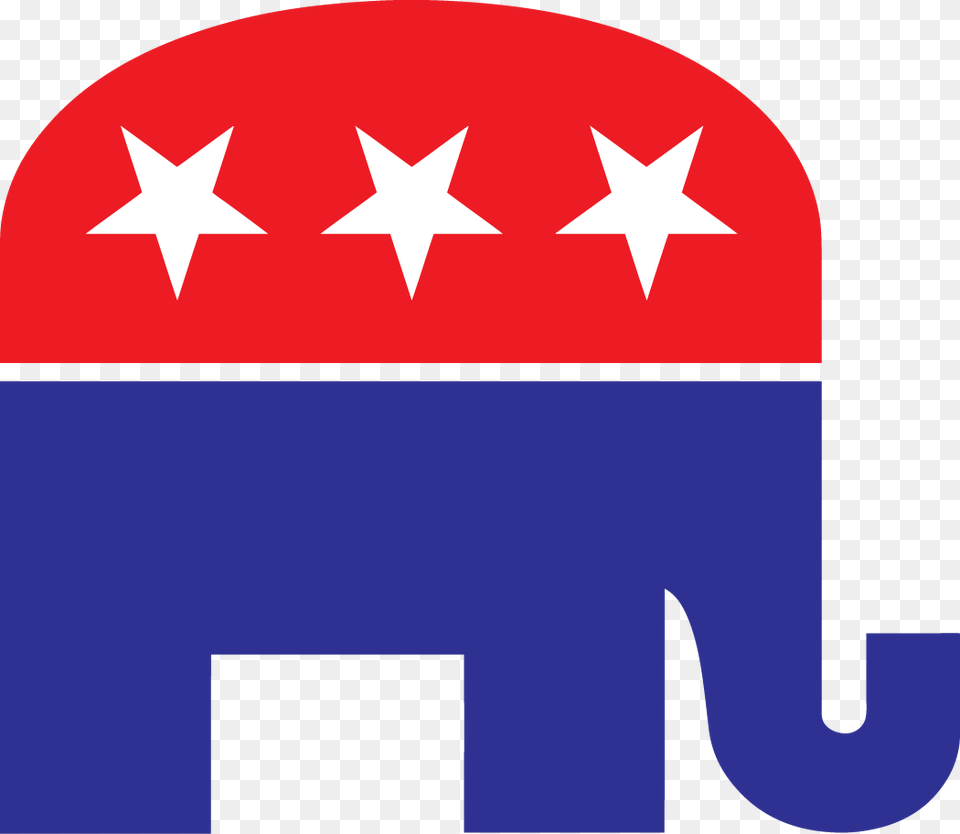 Gop Clipart With Flag, Logo, First Aid Png