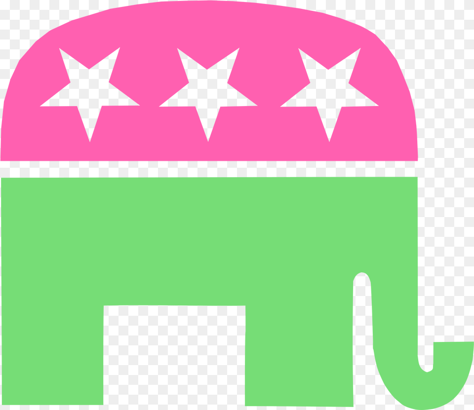 Gop Elephant Transparent Background Republican Party, Sticker, Symbol Free Png Download