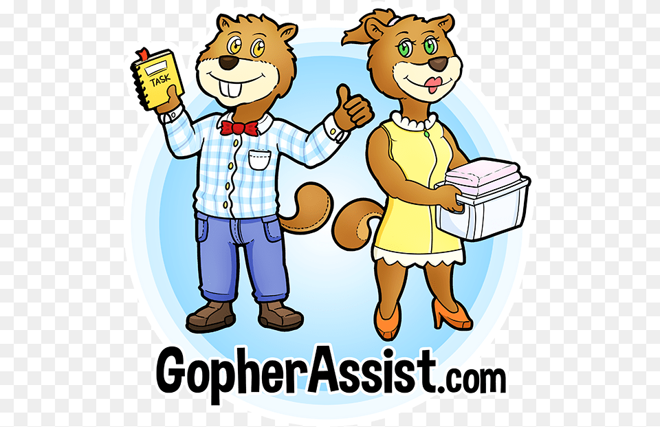 Gopher, Cleaning, Person, Baby, Clothing Free Transparent Png