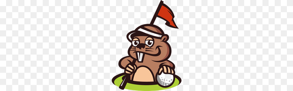 Gopher Animal Mascot For Golf Logo Vector, Baby, Person Free Png Download