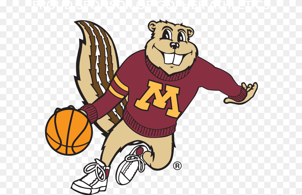 Gopher Basketball Main, Animal, Bear, Mammal, Wildlife Free Transparent Png