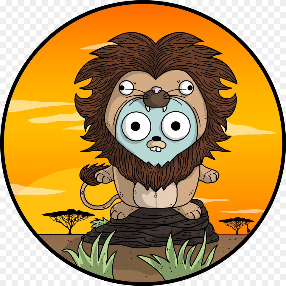 Gopher Lion, Baby, Person, Head, Face Free Transparent Png