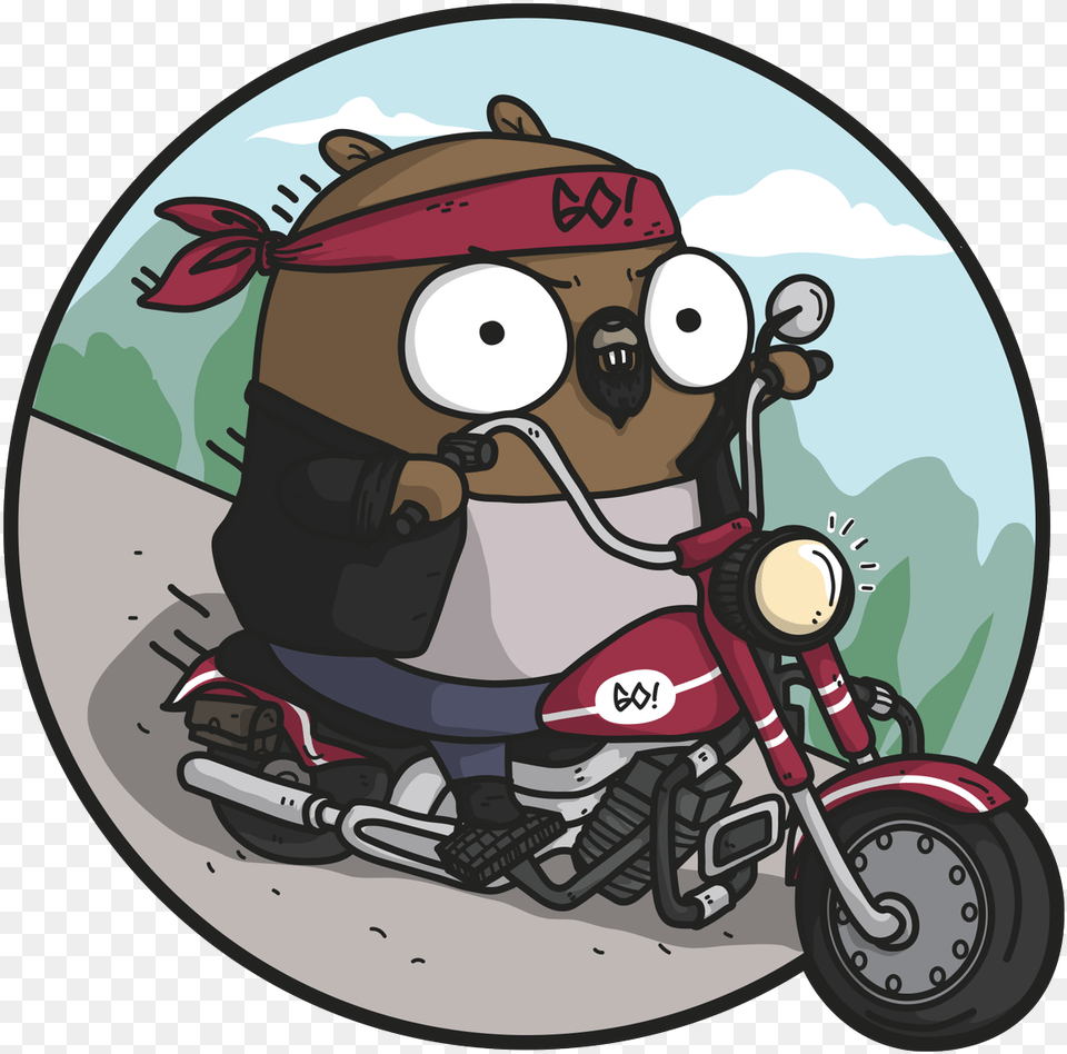 Gopher Motorcycle, Vehicle, Transportation, Motor Scooter, Moped Png Image