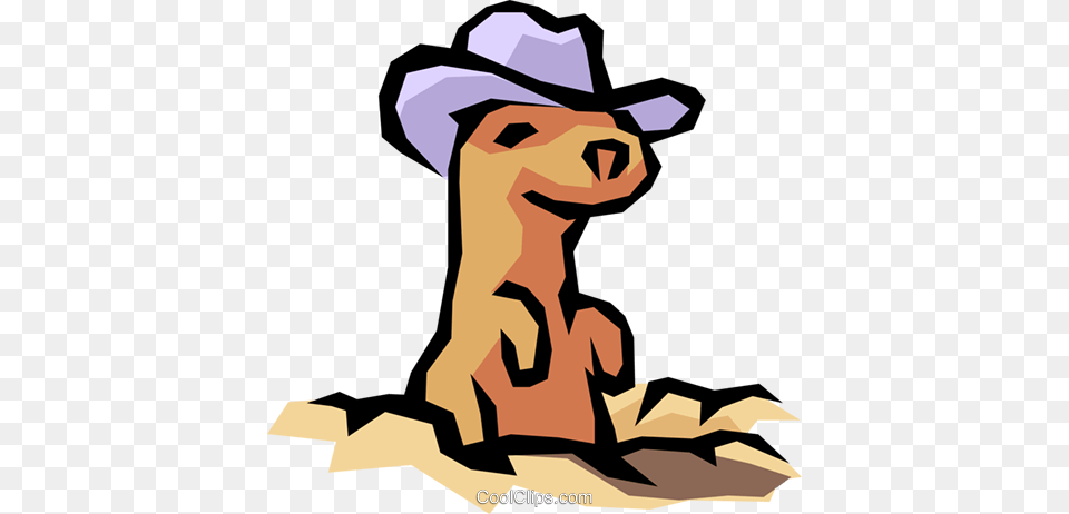 Gopher Royalty Vector Clip Art Illustration, Clothing, Hat, Person, Animal Free Png