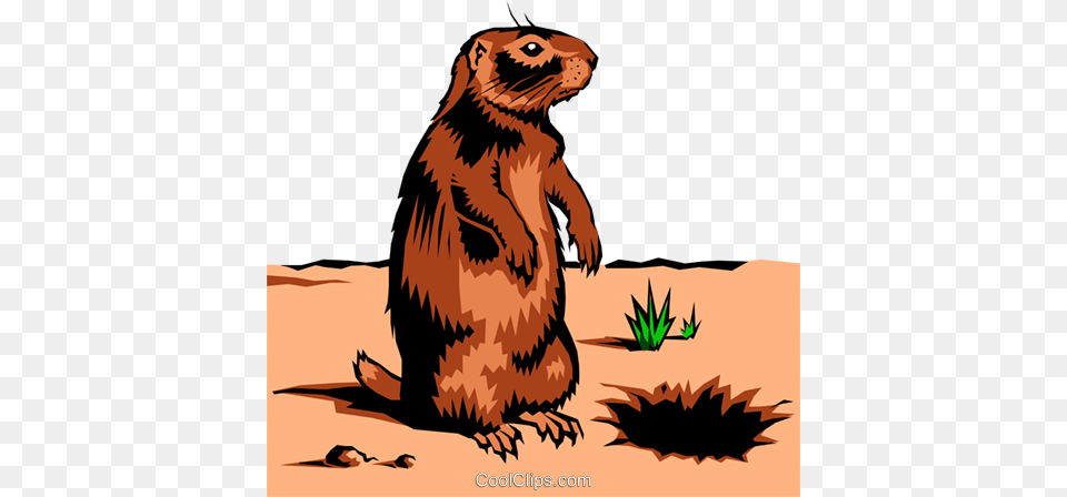 Gopher Royalty Vector Clip Art Illustration, Animal, Mammal, Wildlife, Person Free Transparent Png