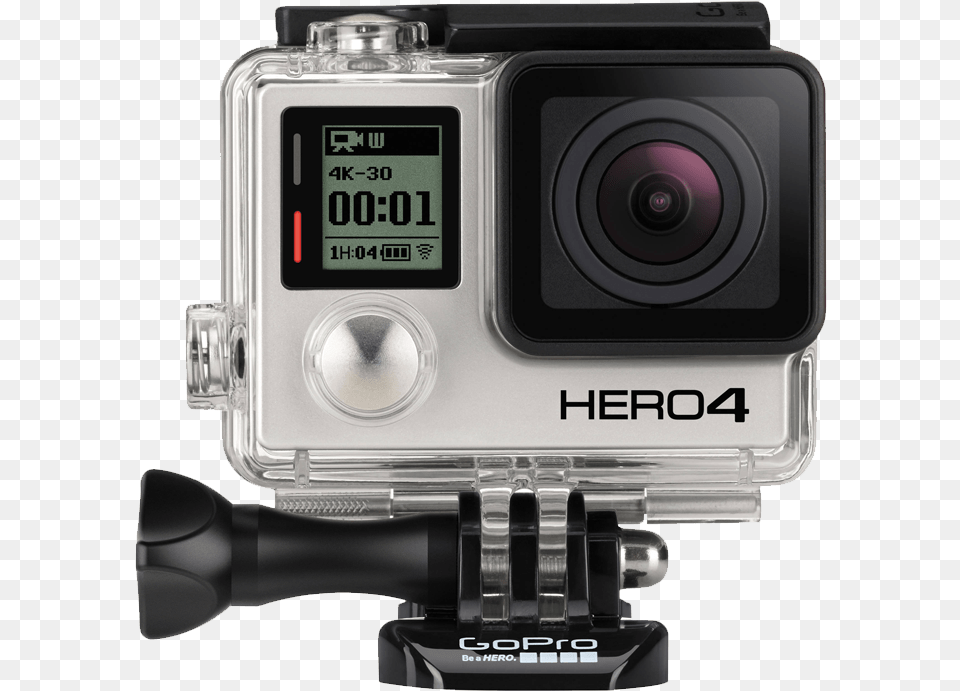 Gopro Camera Gopro Hero 4 Silver, Electronics, Video Camera, Digital Camera Free Png