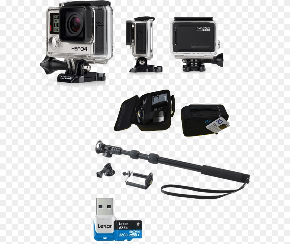 Gopro Hero 4 Black Surf Edition, Camera, Electronics, Video Camera, Accessories Free Png