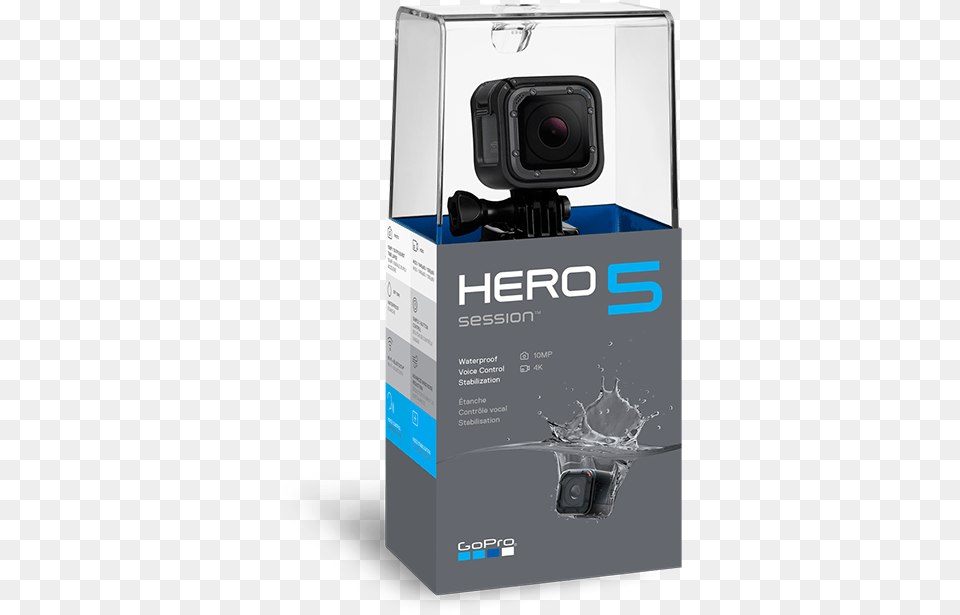 Gopro Hero5 Session Bundle With Head Strap Quickclip Gopro Hero 5 Box, Camera, Electronics, Video Camera, Digital Camera Free Transparent Png