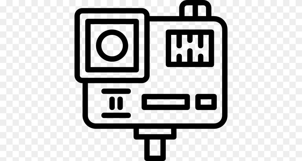 Gopro Icon, Gray Png Image