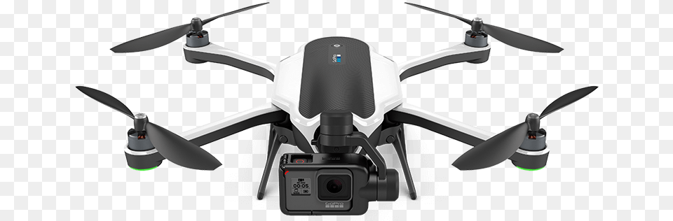 Gopro Karma With Hero6 Black Drone, Machine, Propeller, Appliance, Ceiling Fan Png Image