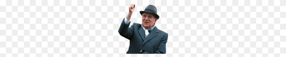 Gorbachev, Coat, Hand, Body Part, Clothing Free Png Download