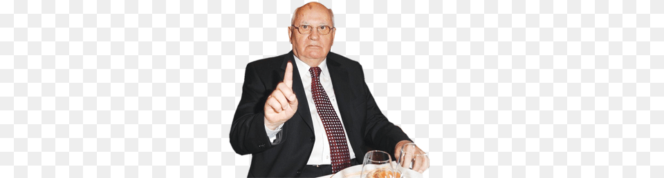 Gorbachev, Accessories, Person, Tie, Hand Free Png Download