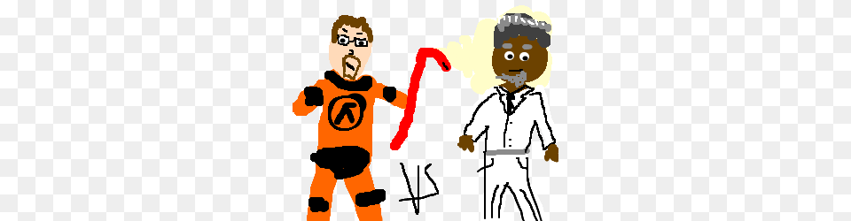 Gordon Freeman Vs Morgan Freeman, Baby, Person, Face, Head Free Png