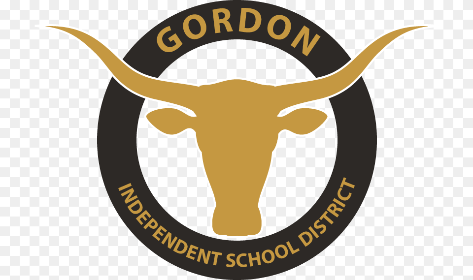 Gordon Longhorns Logo Azle Independent School District, Animal, Cattle, Livestock, Longhorn Free Png Download