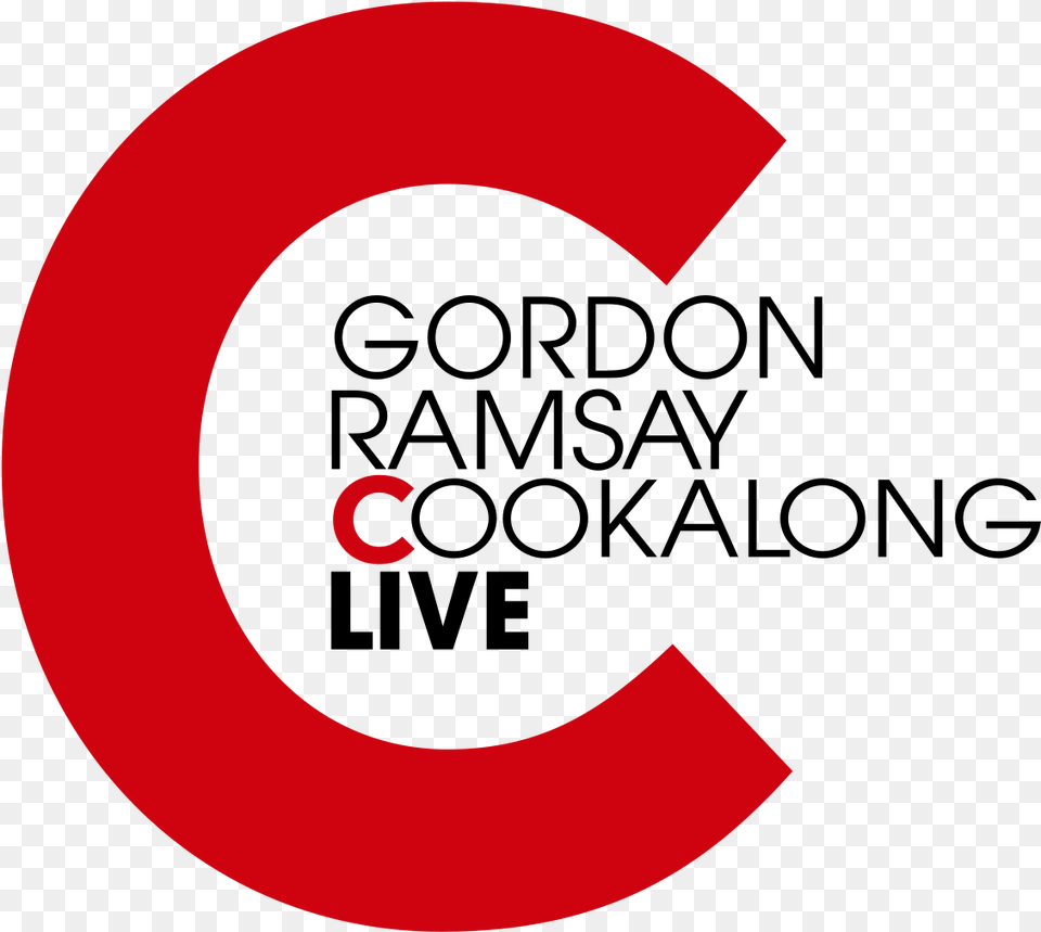 Gordon Ramsay Cookalong Live Logo Gordon Ramsay Cookalong Live, Symbol, Text, Number Png