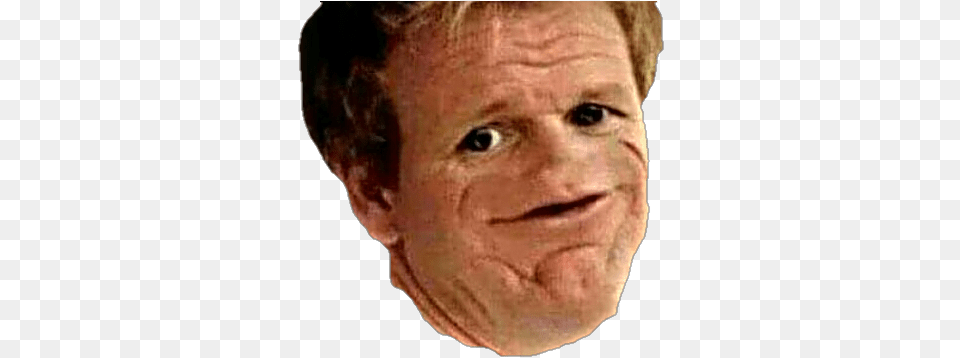 Gordonramsay Meme Pretty Dumb Chef Gordon Ramsay, Baby, Face, Head, Person Free Png