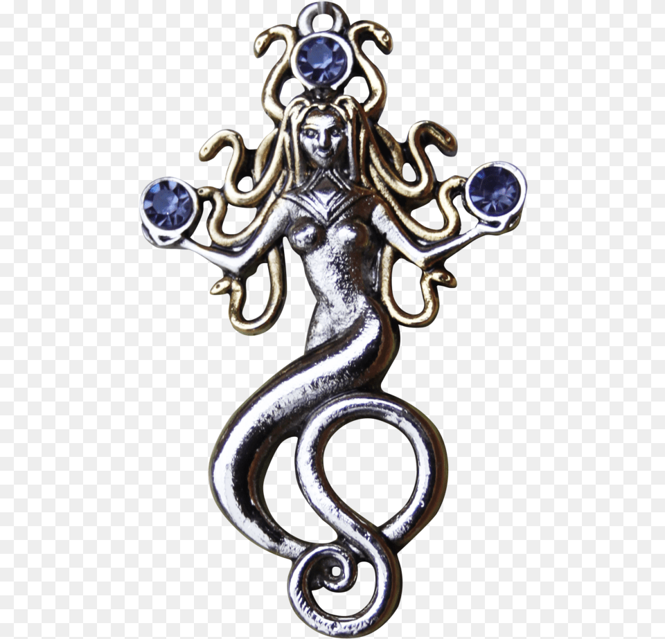 Gorgon For Feminine Wile Pendant By Briar At Enchanted Gorgon, Accessories, Jewelry, Earring, Gemstone Free Png