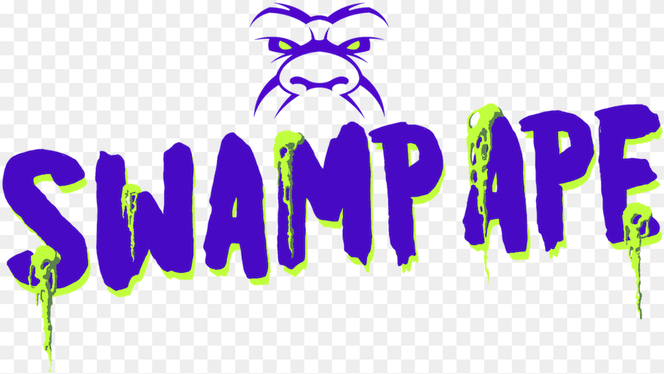 Gorilla, Purple, Green, Text, Person Free Png