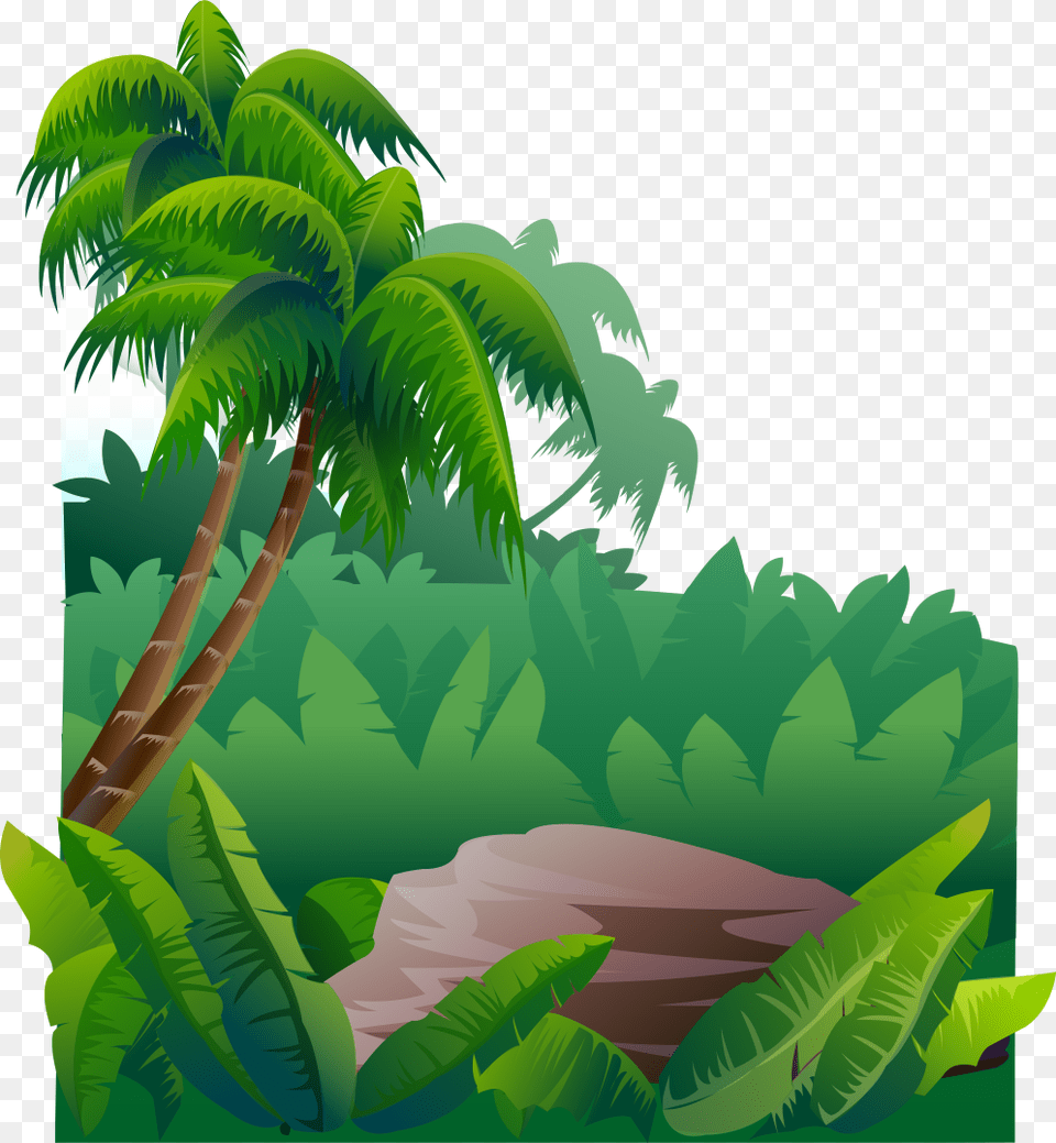 Gorilla Cartoon Clip Art, Vegetation, Tree, Rainforest, Plant Free Png