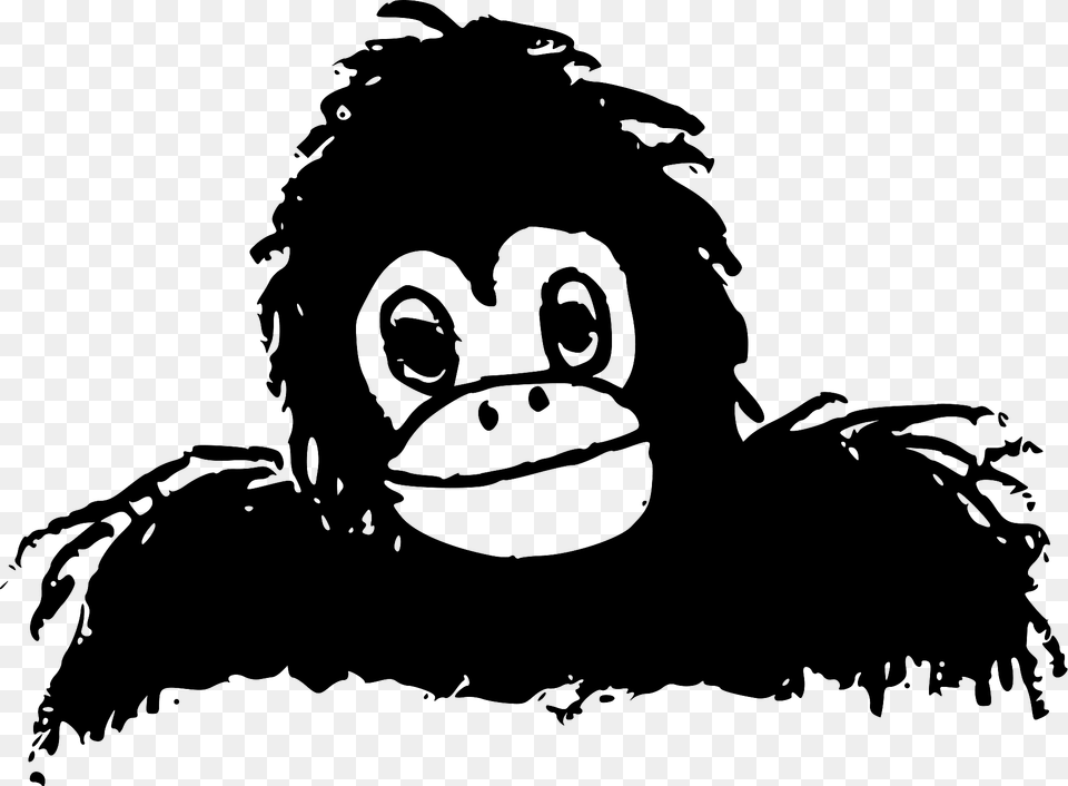 Gorilla Clipart, Animal, Ape, Mammal, Wildlife Free Transparent Png