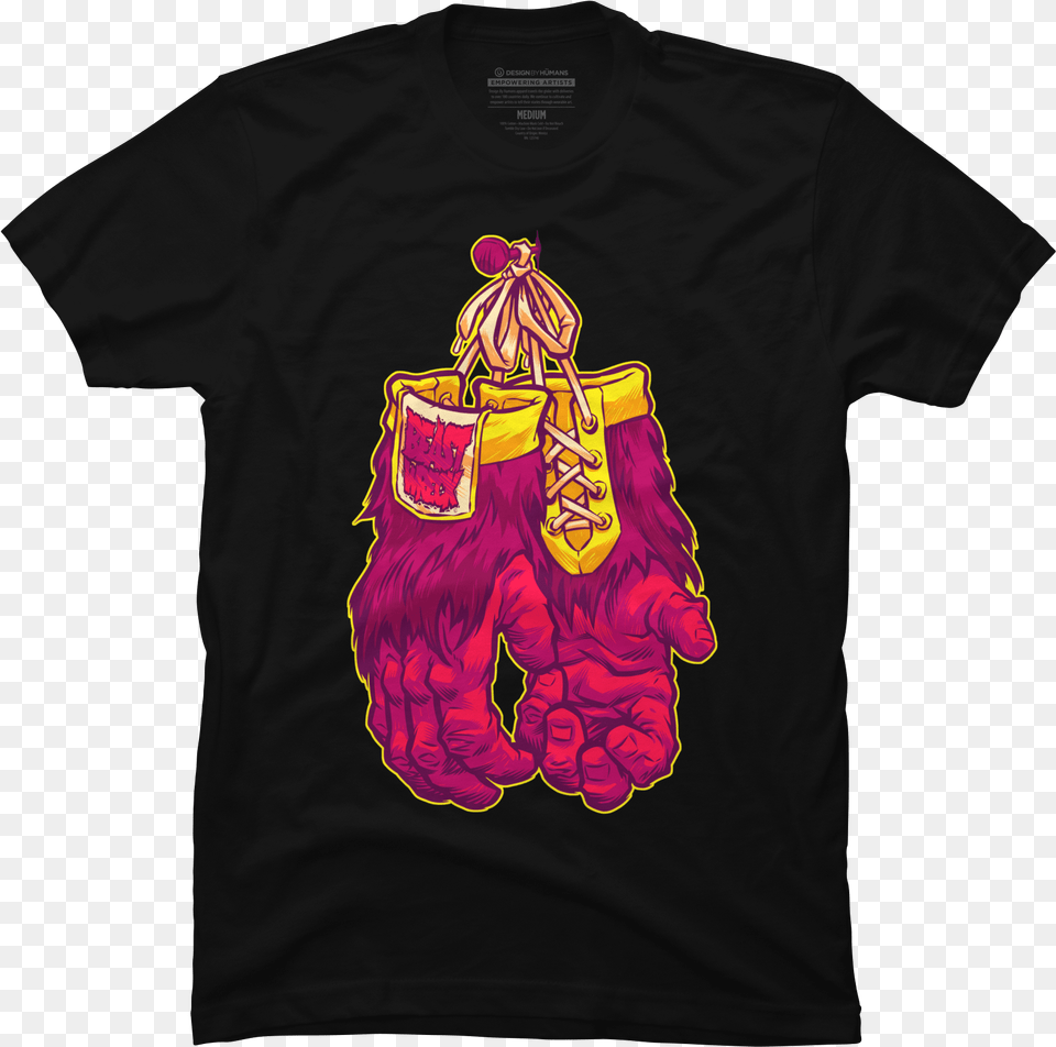 Gorilla Gloves Men39s T Shirt Shirt, Clothing, T-shirt, Animal, Bee Png