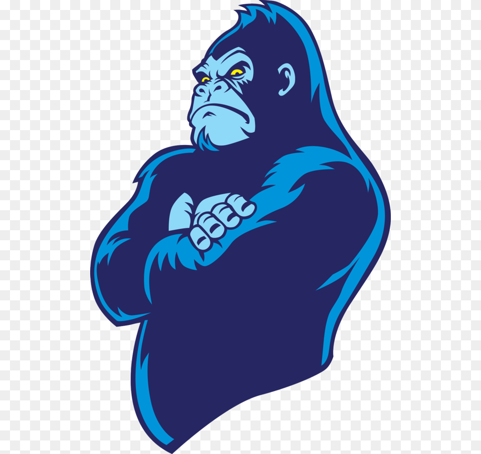 Gorilla Grip Med Chunk, Animal, Ape, Mammal, Wildlife Png