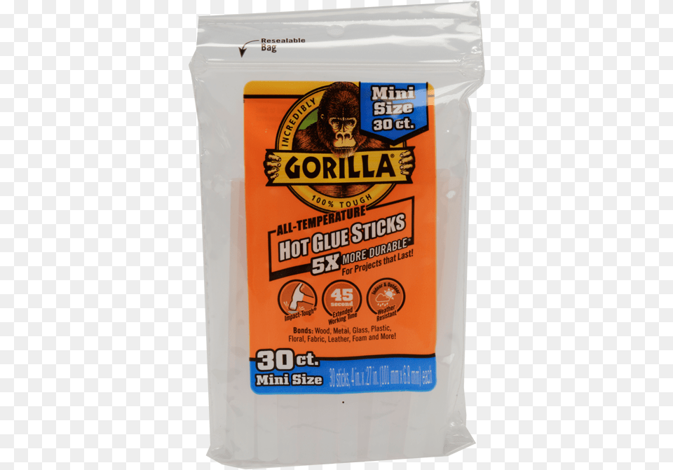 Gorilla Hot Glue Sticks Gorilla Glue Hot Glue, Powder, Flour, Food, Mailbox Free Transparent Png