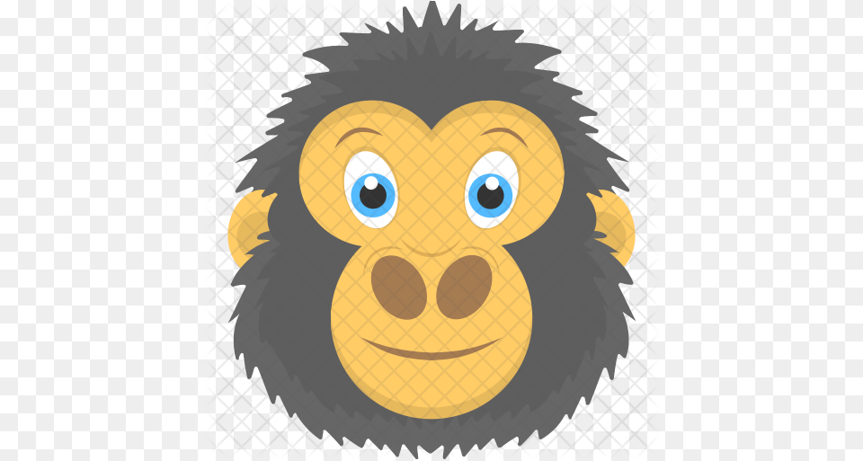 Gorilla Icon Cartoon, Animal, Ape, Mammal, Wildlife Free Transparent Png