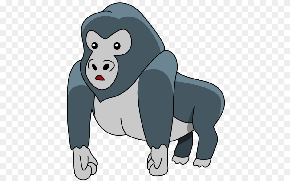 Gorilla King Kong Ape Clip Art, Animal, Bear, Mammal, Wildlife Free Png Download