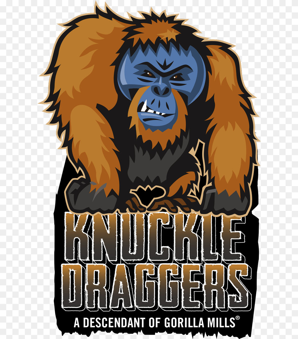 Gorilla Mill Knuckledragger Tool, Wildlife, Animal, Ape, Mammal Png