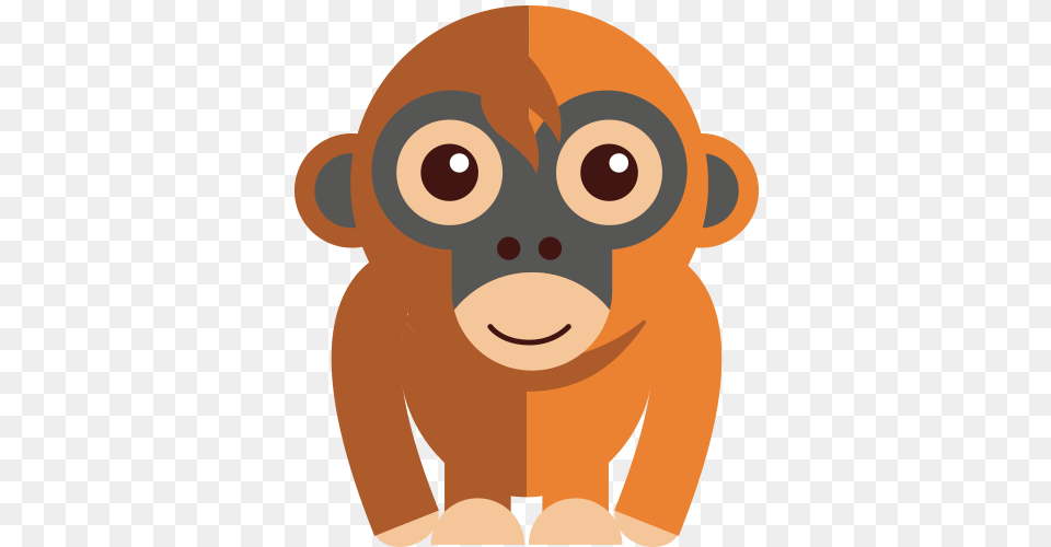 Gorilla Monkey Illustration Clip Art, Baby, Person, Animal, Mammal Png Image