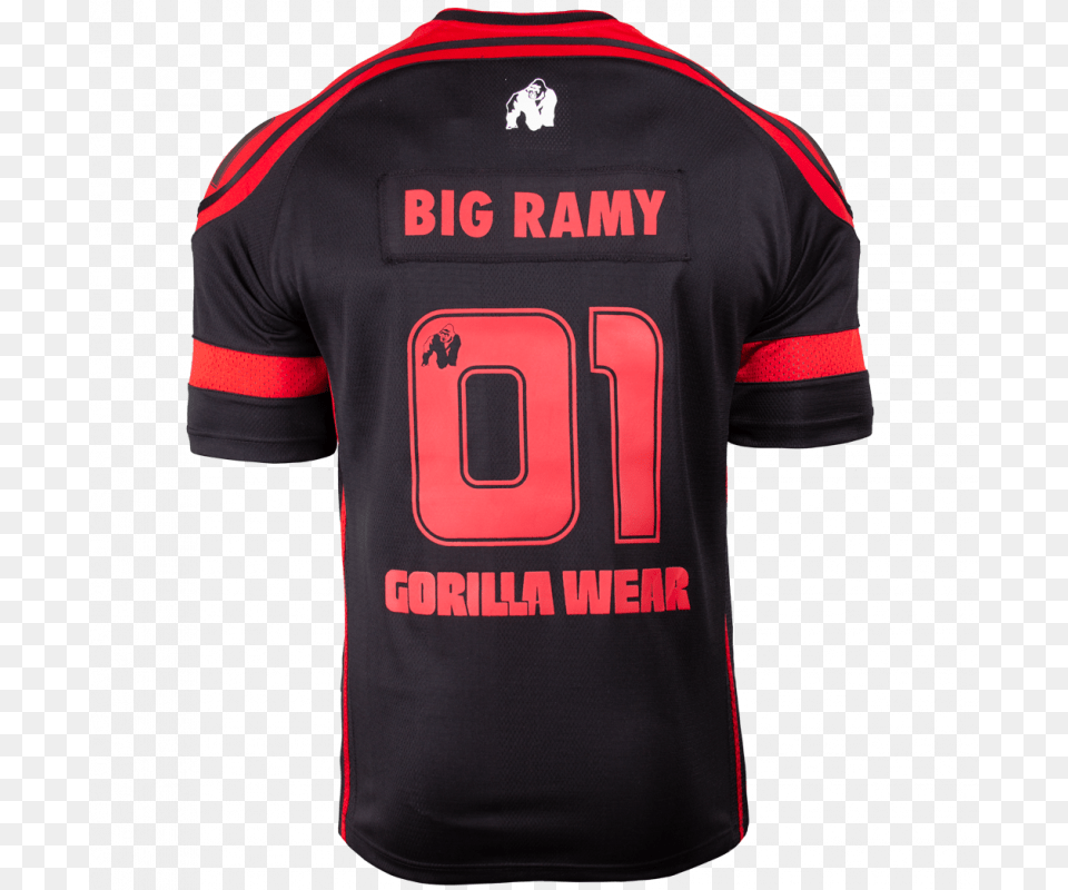 Gorilla Wear Gw Athlete T Shirt Big Ramy Black, Clothing, Jersey, Hoodie, Knitwear Free Transparent Png