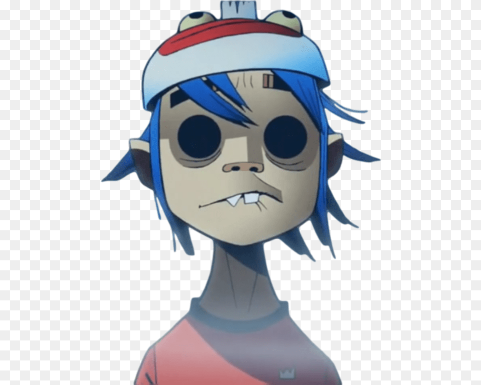 Gorillaz 2d 2d In The Melancholy Hill Video Gorillaz 2d Melancholy Hill, Adult, Female, Person, Woman Free Transparent Png