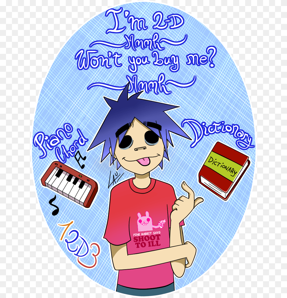 Gorillaz 2d Gorillaz, Baby, Person, Face, Head Free Png Download