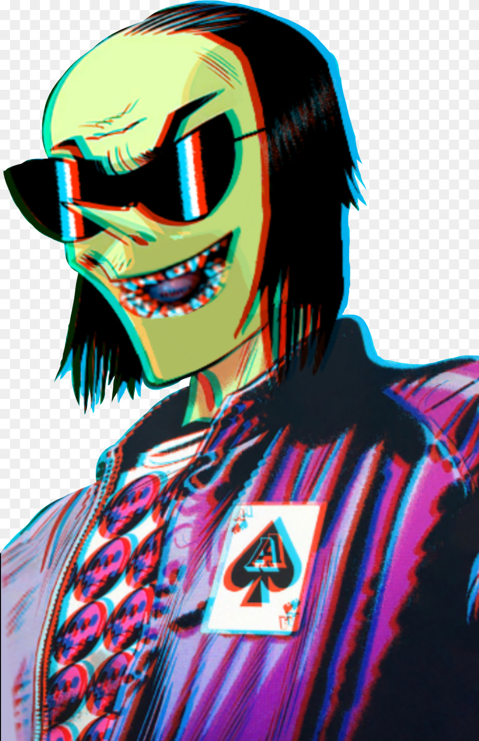 Gorillaz Ace Aceppg Ace Gorillaz, Adult, Female, Person, Woman Free Transparent Png