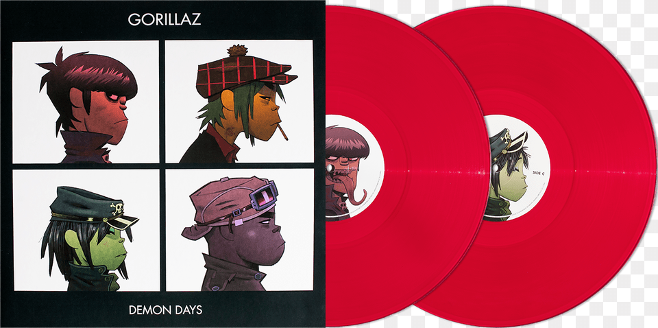 Gorillaz Demon Days 1 Cd, Book, Comics, Publication, Baby Free Png Download