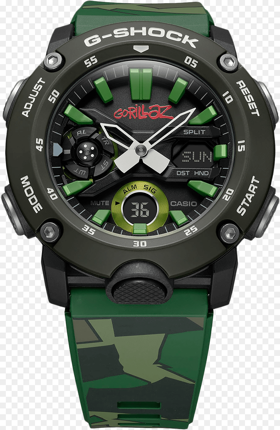 Gorillaz G Shock Watch, Arm, Body Part, Person, Wristwatch Free Png Download