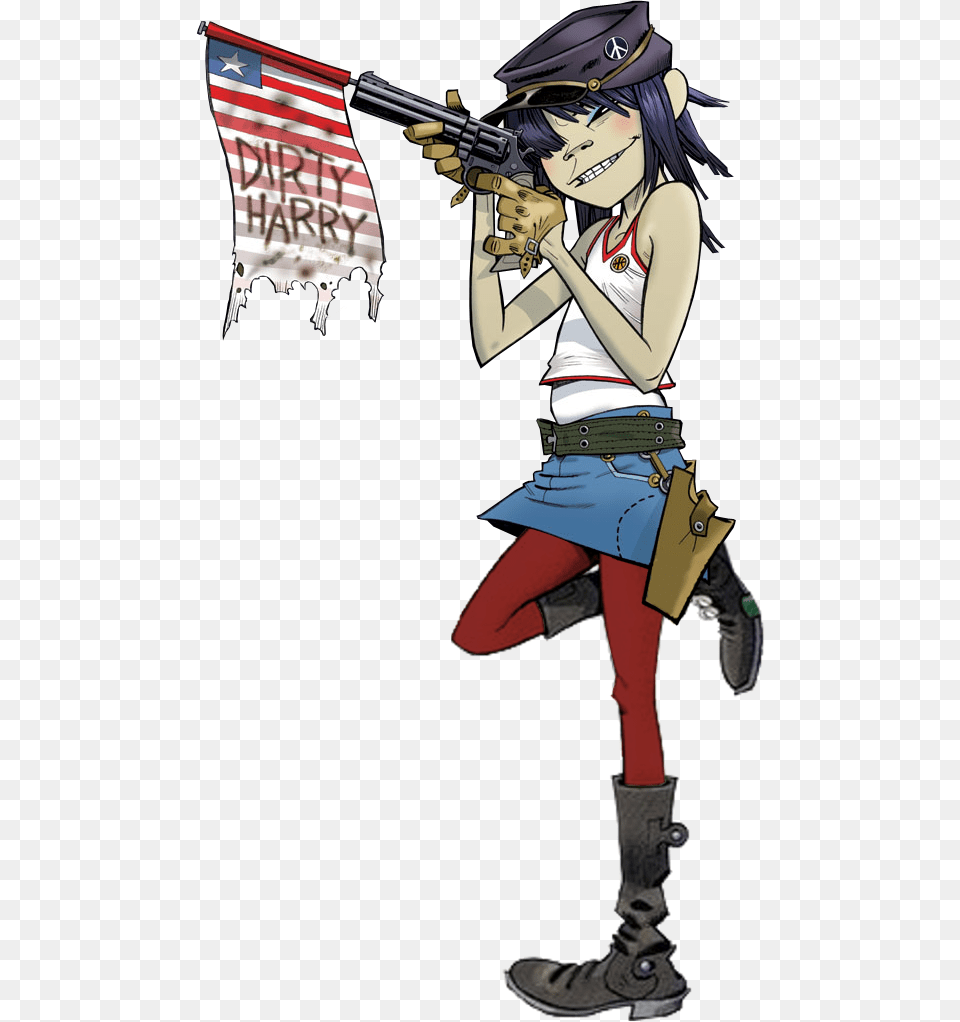 Gorillaz Gorillaz Noodle Phase, Book, Comics, Publication, Person Free Transparent Png