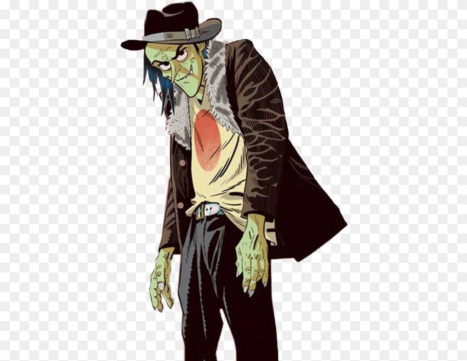 Gorillaz Gorillazace Ace Sticker By Boredwhore Gorillaz Ace, Book, Comics, Publication, Adult Png Image