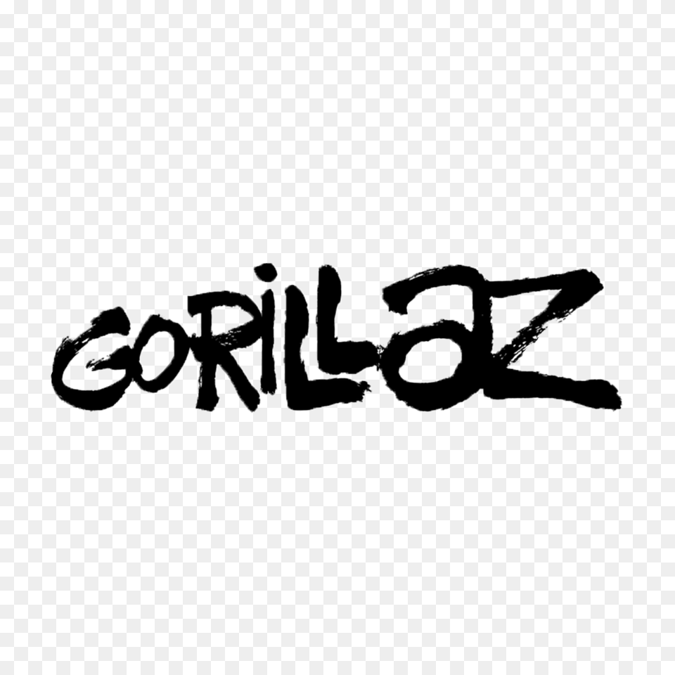 Gorillaz Logo In Gorillaz, Handwriting, Text, Signature, Person Free Png Download