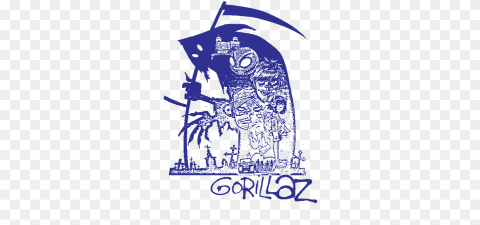 Gorillaz Logo Jamie Hewlett Art, People, Person, Graduation Free Png