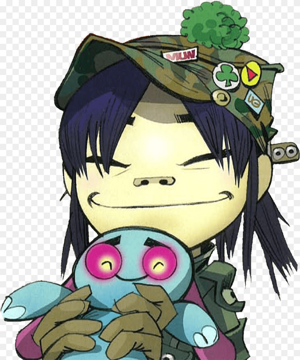 Gorillaz Noodle Phase, Book, Comics, Publication, Baby Png