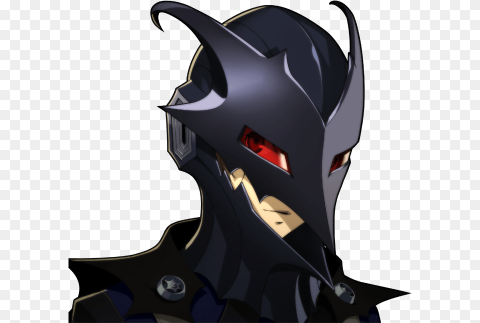 Goro Akechi Black Mask Hd Download Black Mask Persona, Person, Appliance, Blow Dryer, Device Png Image