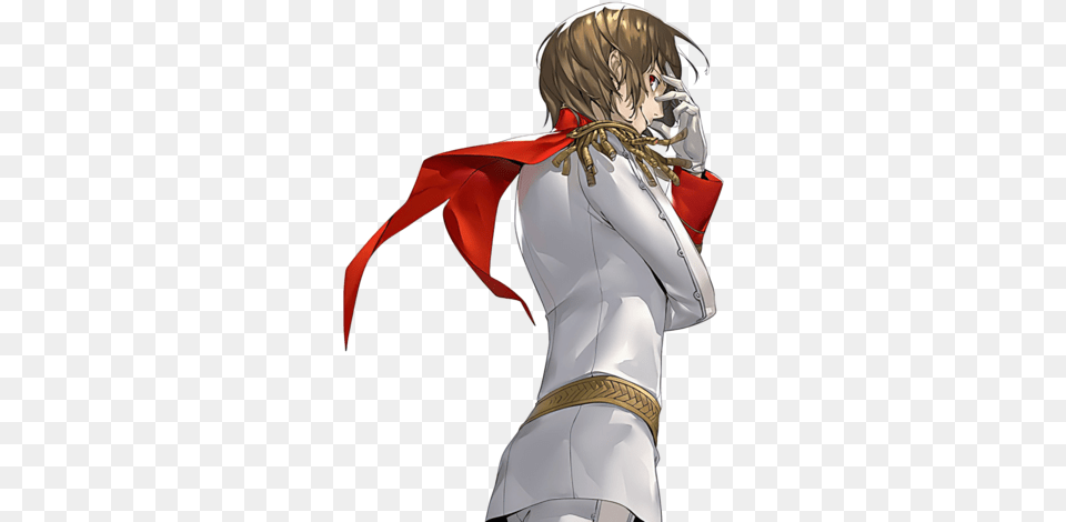 Goro Akechi Screenshots Images And Pictures Giant Bomb Akechi Persona 5 Crow, Book, Comics, Publication, Adult Png Image