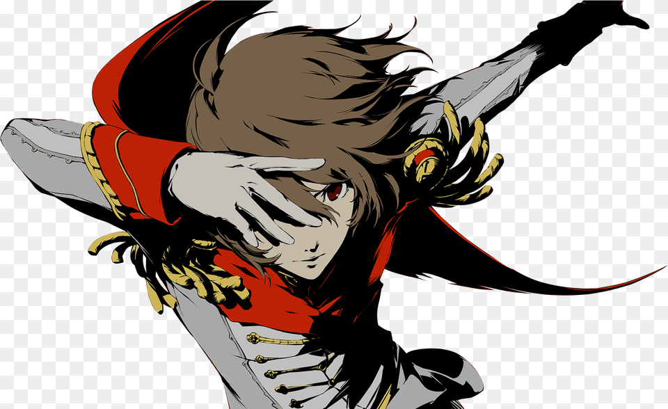 Goro Akechi Theme Persona 5 Goro Akechi Full Size Goro Akechi, Book, Comics, Publication, Person Free Transparent Png