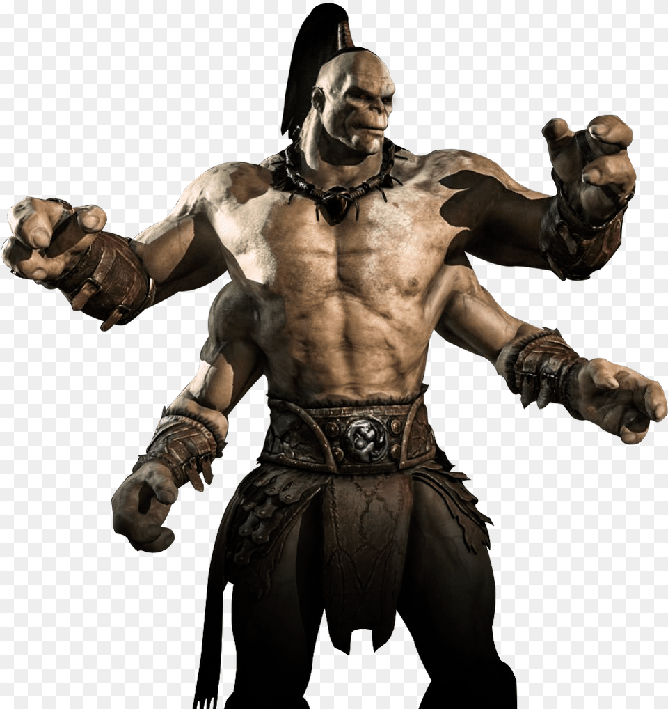 Goro Was The Running Champion In Mortal Kombat For Motaro De Mortal Kombat, Body Part, Finger, Hand, Person Free Png