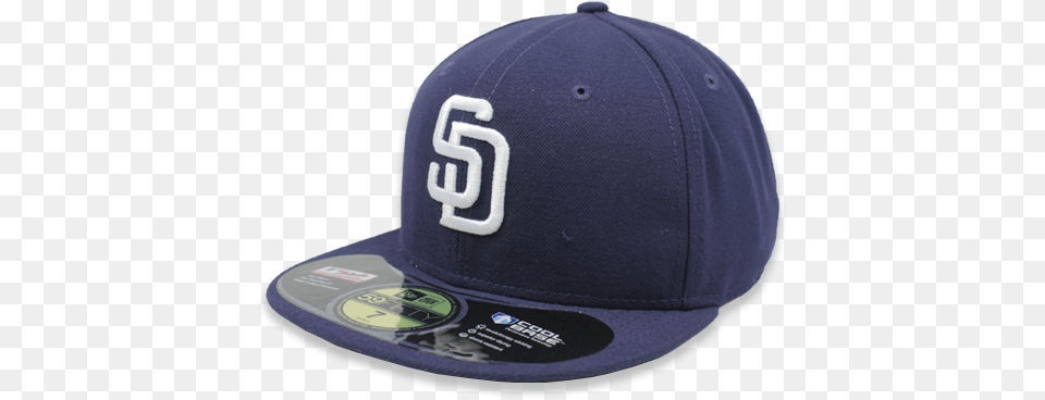 Gorra New Era 5950 Mlb San Diego Padres Home Azul Baseball Cap, Baseball Cap, Clothing, Hat, Hardhat Png Image