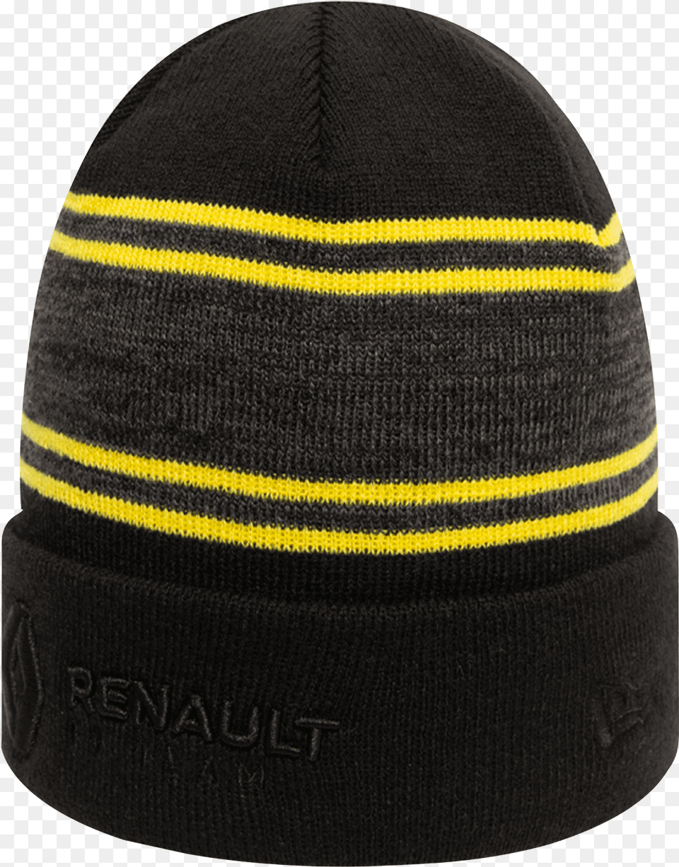 Gorro Renault F1 Team 2019title Gorro Renault F1 Beanie, Cap, Clothing, Hat, Person Png